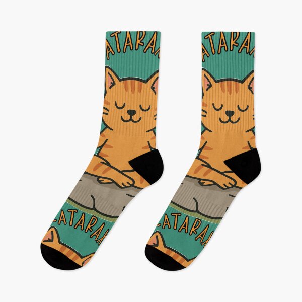 Item preview, Orange Zen kitty mastering “cataraxy” designed and sold by EMWorks-Ink.