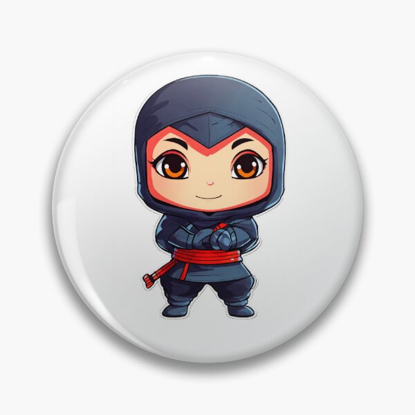 Item preview, Big-Eyed Gray Chibi Ninja designed and sold by Shop Arts & Design.