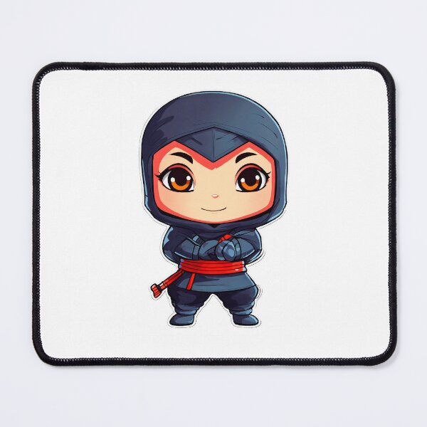 Item preview, Big-Eyed Gray Chibi Ninja designed and sold by Shop Arts & Design.