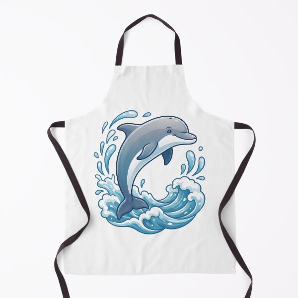 Item preview, Playful Dolphin Joyful Ocean Jump designed and sold by Quillway.