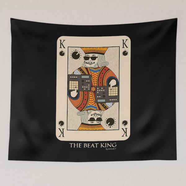 Item preview, Beatmaker King Card For Music Producer And Dj designed and sold by KristinDebra.