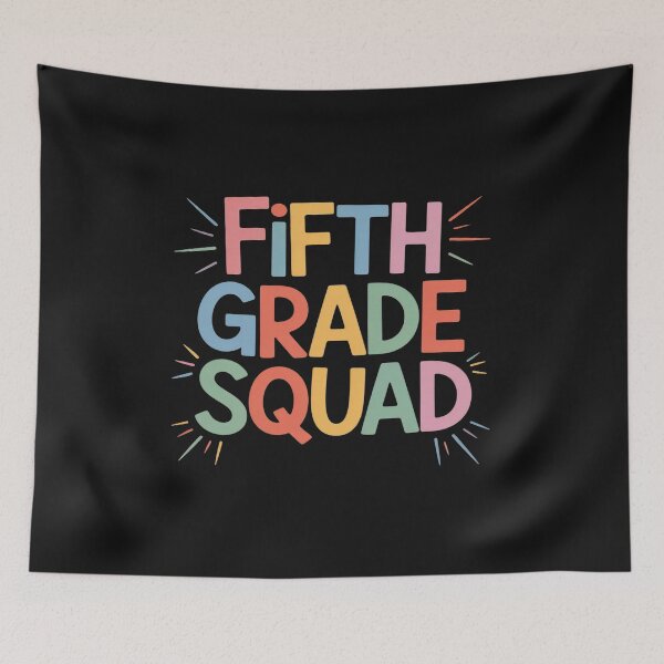 Item preview, Fifth 5th Grade Squad Teacher Crew Back To School Team designed and sold by GaryPacheco6.