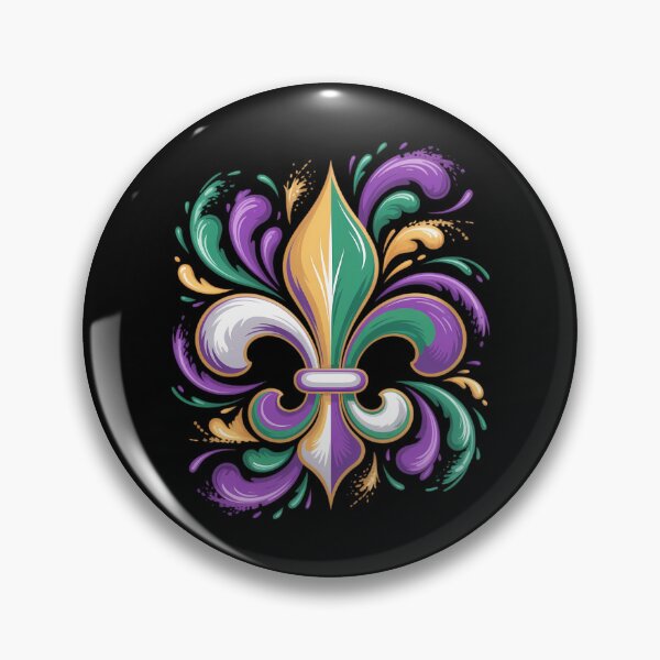 Item preview, Mardi Gras Festive New Orleans designed and sold by AsteriskDatBArt.