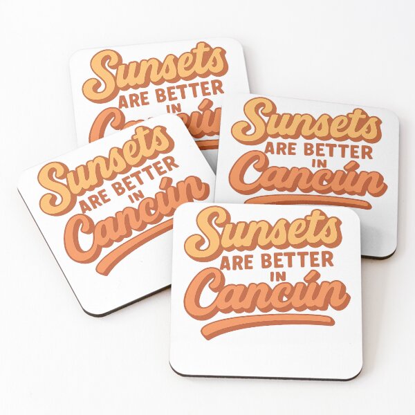 Item preview, Sunsets Are Better in Cancun Adventure Vintage Travel designed and sold by Retro-Anime9.