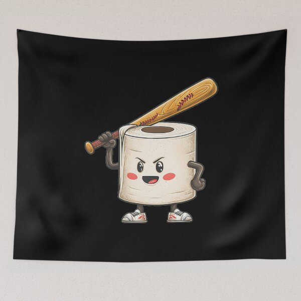 Item preview, Nice Baseball Toilet Paper Look For Funny Sports Fans designed and sold by DanielleTonia.