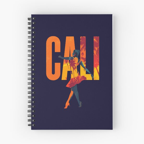 Item preview, Cali Colombia motif with salsa dancer and palm trees – Latin American party design designed and sold by Meiersbeste.