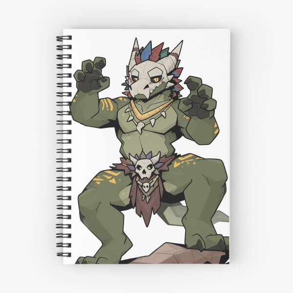 Item preview, Primal Lihzahrd Witch Doctor in Tribal Stance designed and sold by KaMow.