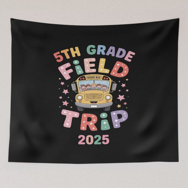 Item preview, Fifth Grade School Field Day Trip 2024 Cute Teacher Student designed and sold by GaryPacheco6.