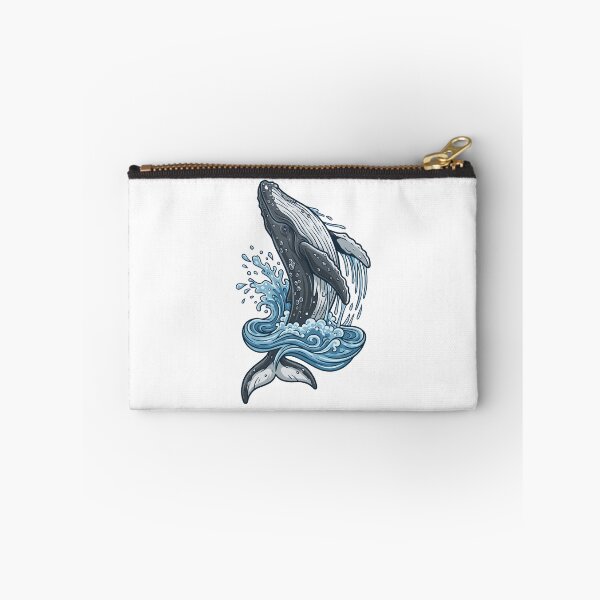 Item preview, Majestic Humpback Whale Ocean Splash designed and sold by Quillway.