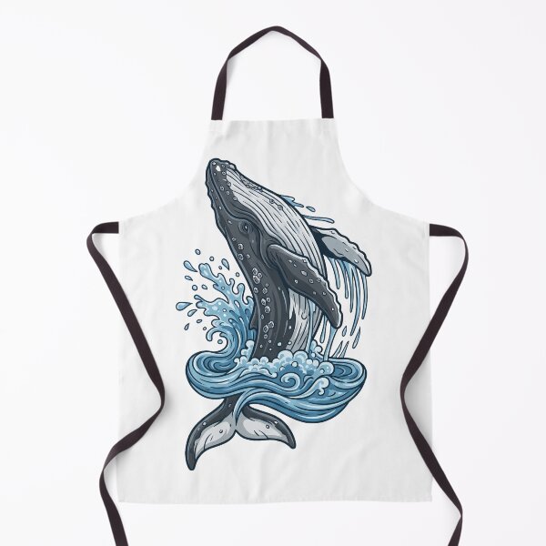 Item preview, Majestic Humpback Whale Ocean Splash designed and sold by Quillway.