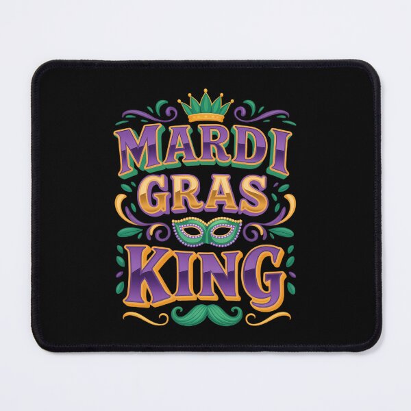 Item preview, Mardi Gras King Fun Parade Mardi Gras Carnival designed and sold by AsteriskDatBArt.