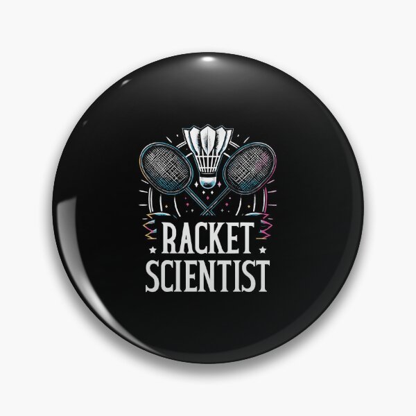 Item preview, Racket Scientist Badminton Player designed and sold by TommieJune.