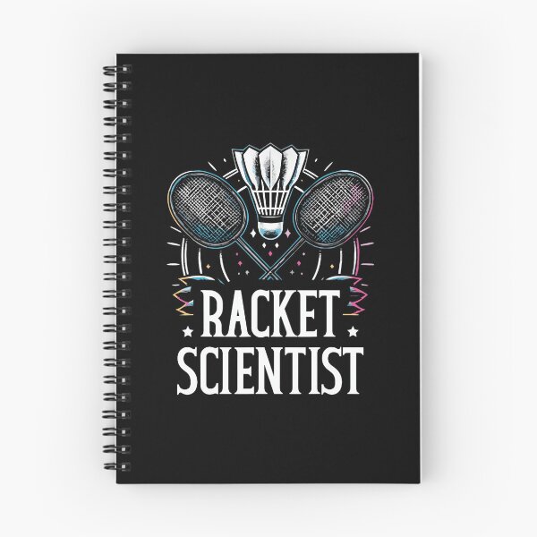 Item preview, Racket Scientist Badminton Player designed and sold by TommieJune.