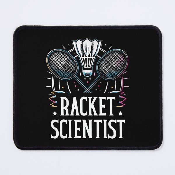 Item preview, Racket Scientist Badminton Player designed and sold by TommieJune.