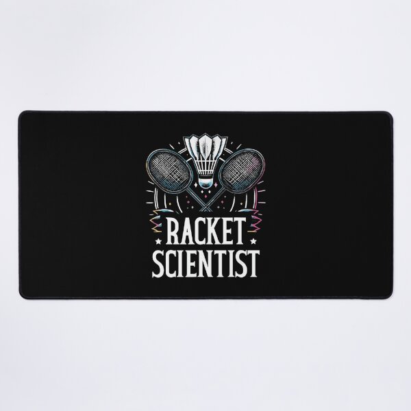 Item preview, Racket Scientist Badminton Player designed and sold by TommieJune.