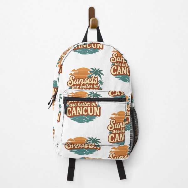 Item preview, Sunsets Are Better in Cancun Adventure Vintage Travel designed and sold by Retro-Anime9.