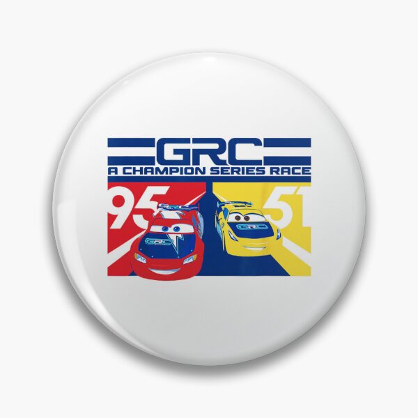 Item preview, Pixar Cars GRC A Champion Series Race Retro Logo  designed and sold by DavinMaur.