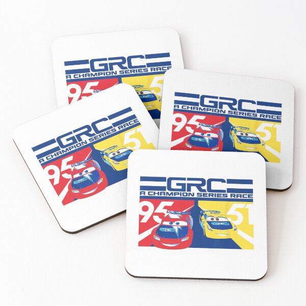 Item preview, Pixar Cars GRC A Champion Series Race Retro Logo  designed and sold by DavinMaur.