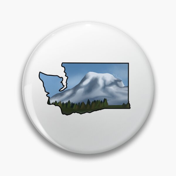 Item preview, Mt. Rainier National Park (Washington) designed and sold by keeterbugsarts.