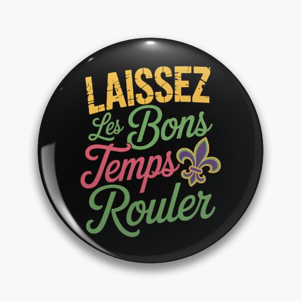 Item preview, Laissez Les Bons Temps Rouler Mardi Gras New Orleans designed and sold by AsteriskDatBArt.