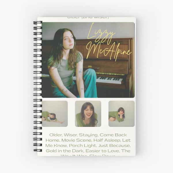 Item preview, Lizzy McAlpine Older (and Wiser) Poster  designed and sold by edenwilliamss.