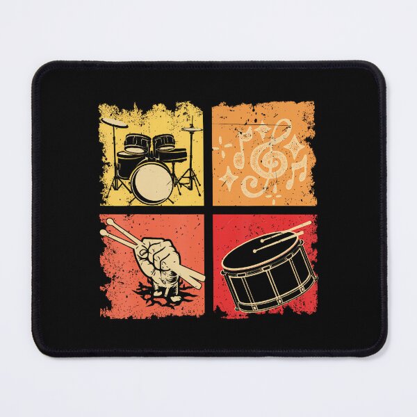 Item preview, Percussion Drums Drummer Band Drumset Retro Vintage Drum Set designed and sold by DollieMichele.