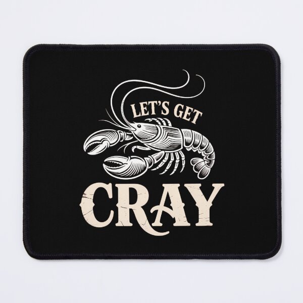 Item preview, Let's Get Cray Funny Crawfish Boil Mardi Gras designed and sold by AsteriskDatBArt.