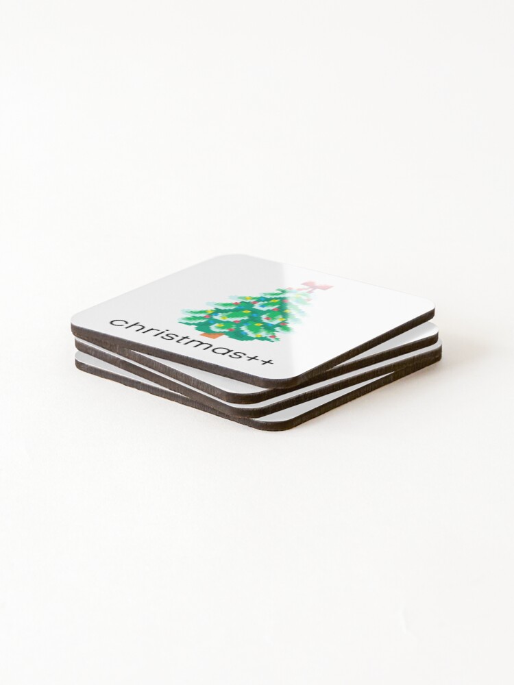 Thumbnail 4 of 5, Coasters (Set of 4), Coding Tree Computer Science Nerd Holiday Gift designed and sold by DavinMaur.