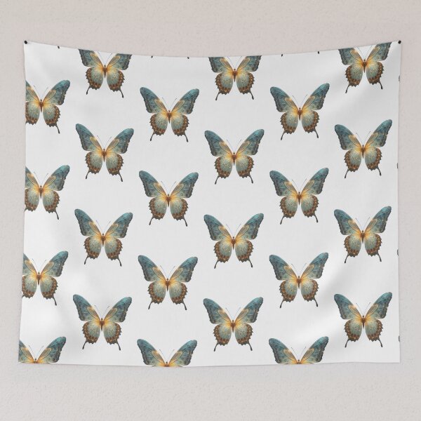 Item preview, Hyper-Detailed Blue Morpho Butterfly Art Sticker designed and sold by KiValuate.