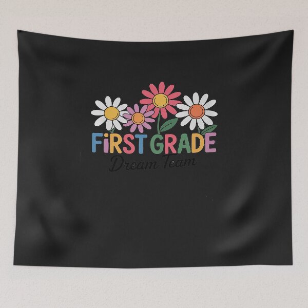 Item preview, First Grade Dream Team Retro Back To School Teacher Student designed and sold by GaryPacheco6.
