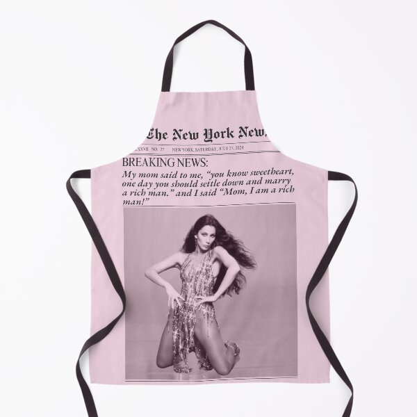 Item preview, Mom I Am A Rich Man Quote Pink Newspaper designed and sold by SaltedBeachPaperie.