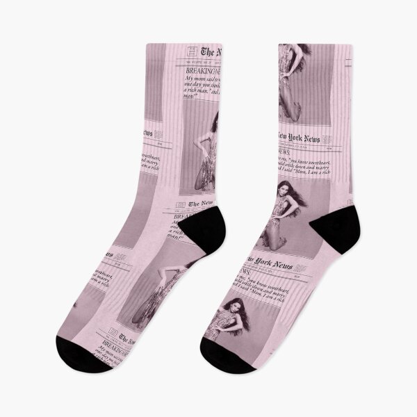 Item preview, Mom I Am A Rich Man Quote Pink Newspaper designed and sold by SaltedBeachPaperie.