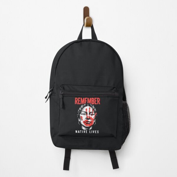 Item preview, Remember Native Lives – Indigenous Awareness Red Hand Tribute designed and sold by Taans-Creation.