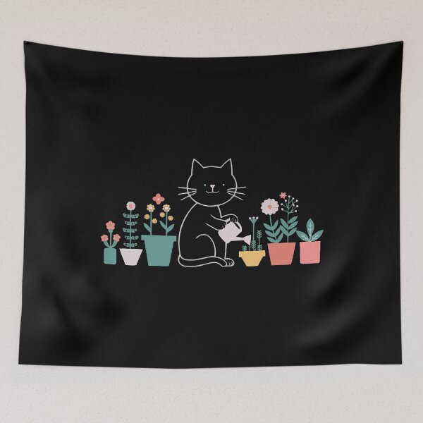 Item preview, Gardening Cat Kitty Meow Animal Pet Garden Lover Gardener designed and sold by JaimeTrudie.