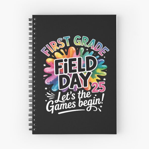 Item preview, First Grade Field Day 2025 Let The Games Begin Kids Teachers designed and sold by GaryPacheco6.