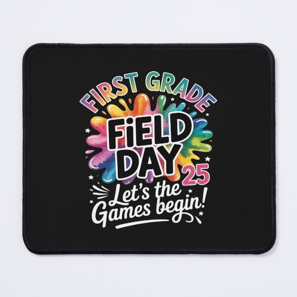 Item preview, First Grade Field Day 2025 Let The Games Begin Kids Teachers designed and sold by GaryPacheco6.