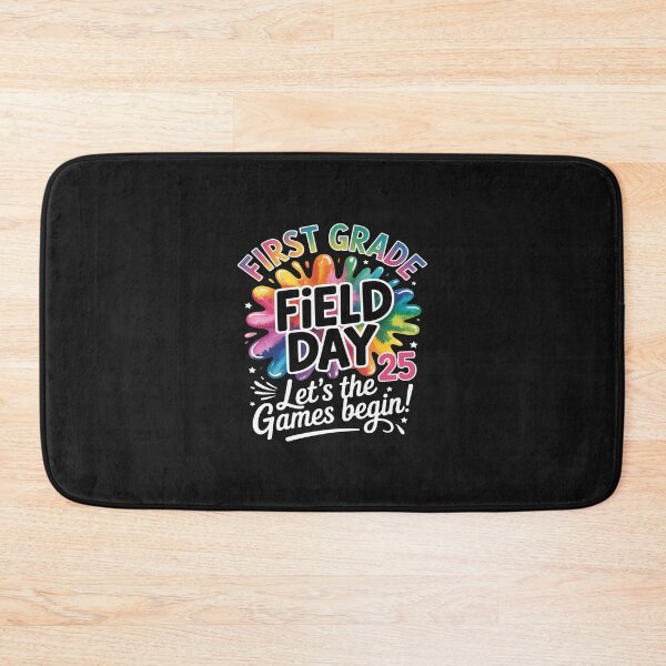 Item preview, First Grade Field Day 2025 Let The Games Begin Kids Teachers designed and sold by GaryPacheco6.