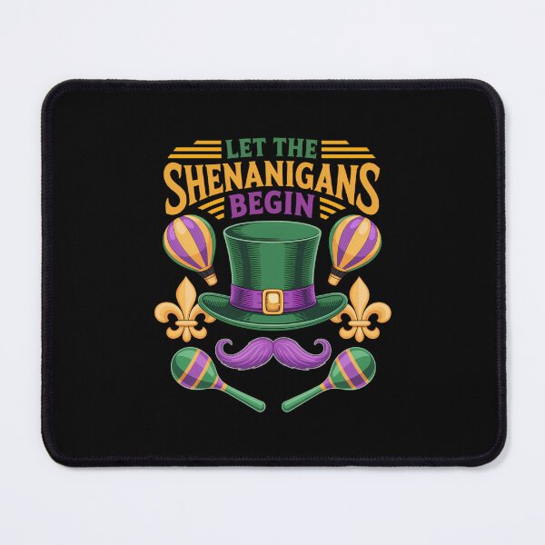 Item preview, Let The Shenanigans Begin Carnival Mardi Gras designed and sold by AsteriskDatBArt.