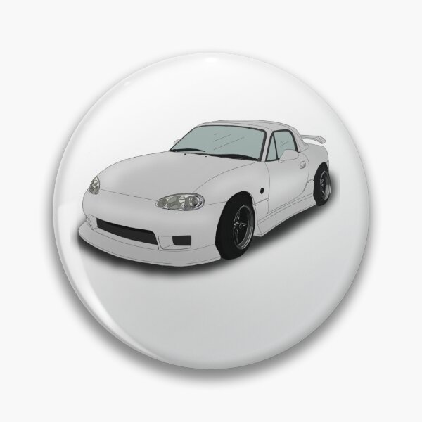 Item preview, Silver Mazda MX5 designed and sold by Cl03xoart.