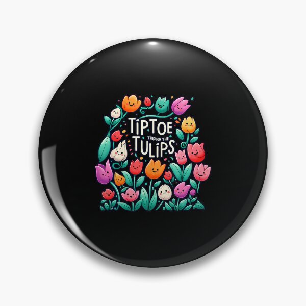 Item preview, Cute Tiptoe Through The Tulips Floral Garden Lover designed and sold by JaimeTrudie.
