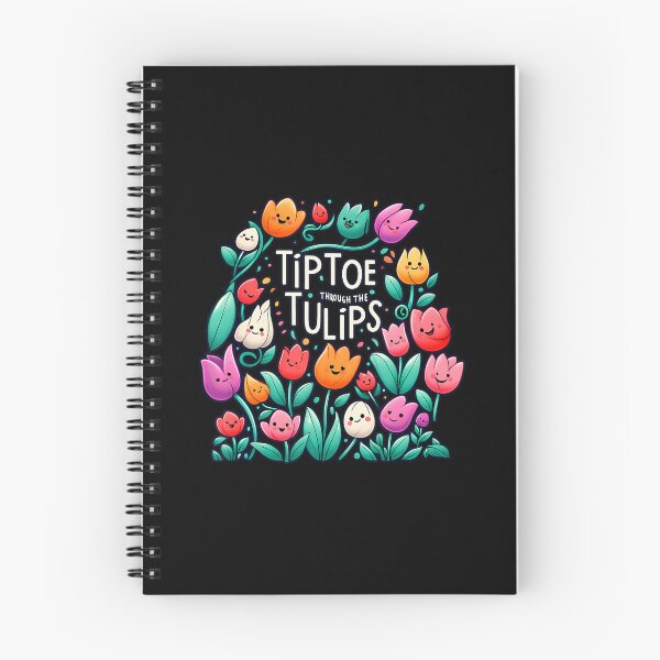 Item preview, Cute Tiptoe Through The Tulips Floral Garden Lover designed and sold by JaimeTrudie.