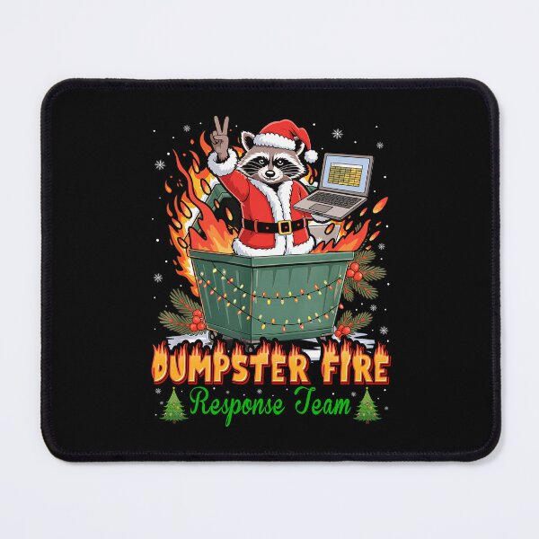 Item preview, Dumpster Fire Response Team Leader Christmas designed and sold by PrettyInk.