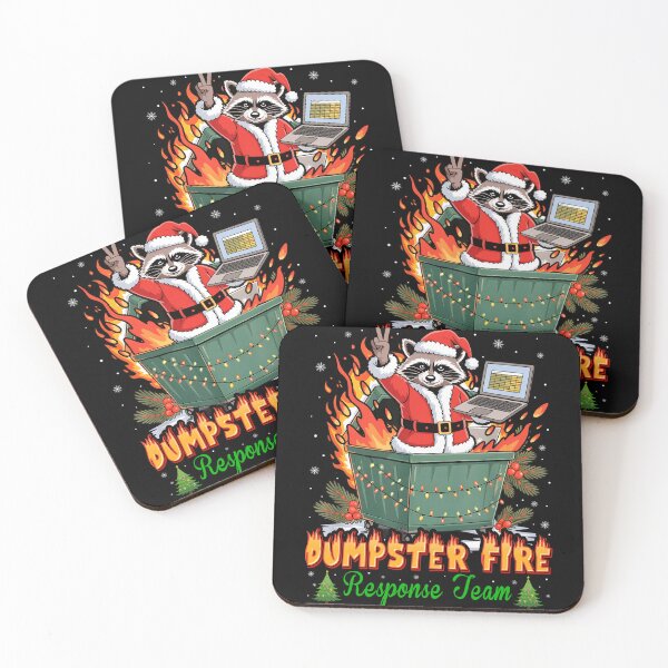 Item preview, Dumpster Fire Response Team Leader Christmas designed and sold by PrettyInk.