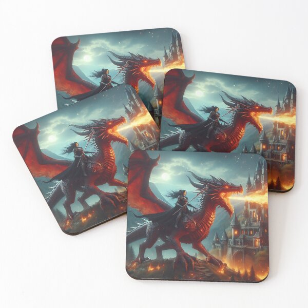 Item preview, Fire Dragon Comfort designed and sold by GalleryBrisArt.