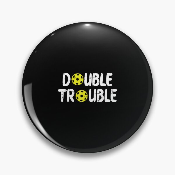 Item preview, Double Pickleball Trouble Pickle Ball Matching Kid designed and sold by DollieMichele.