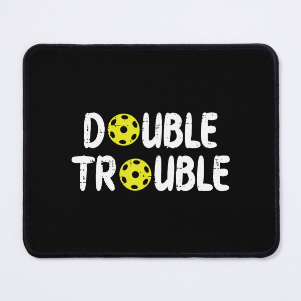 Item preview, Double Pickleball Trouble Pickle Ball Matching Kid designed and sold by DollieMichele.