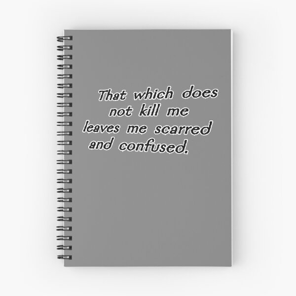 Item preview, That which does not kill me, gray designed and sold by mntimg.