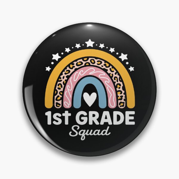 Item preview, First Grade Squad 1st Grade Team Retro First Day of School designed and sold by GaryPacheco6.