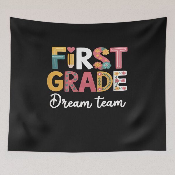 Item preview, First Grade Teacher Student Dream Team Happy Back To School designed and sold by GaryPacheco6.