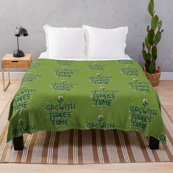 Item preview, Green Cotton Growth Symbol Patience Time Nature Rise designed and sold by Kony83.